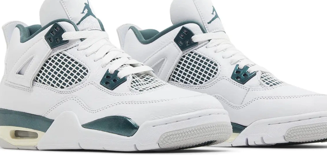 Retro Jordan GS Oxidized 4 Green 0521